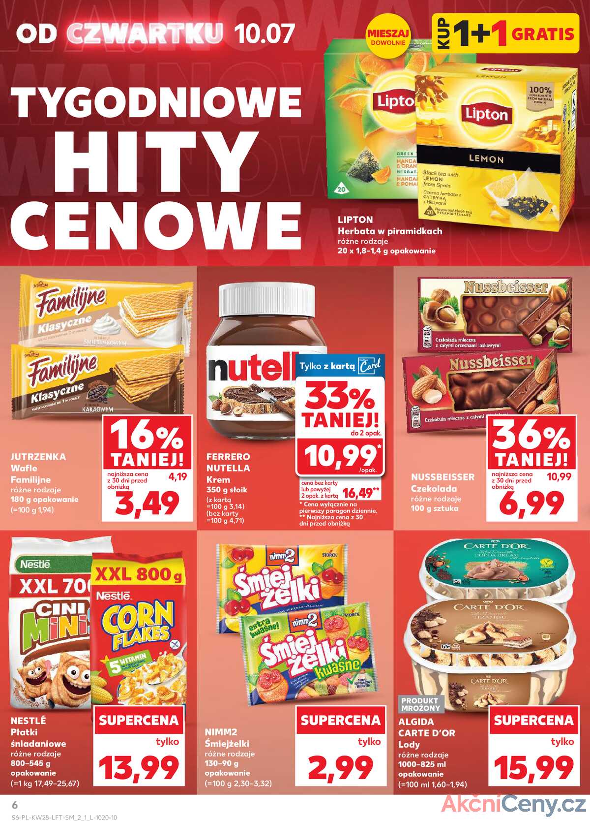 Leták Kaufland Polsko 10.7.-16.7.2025 - Noviny týdne strana 6