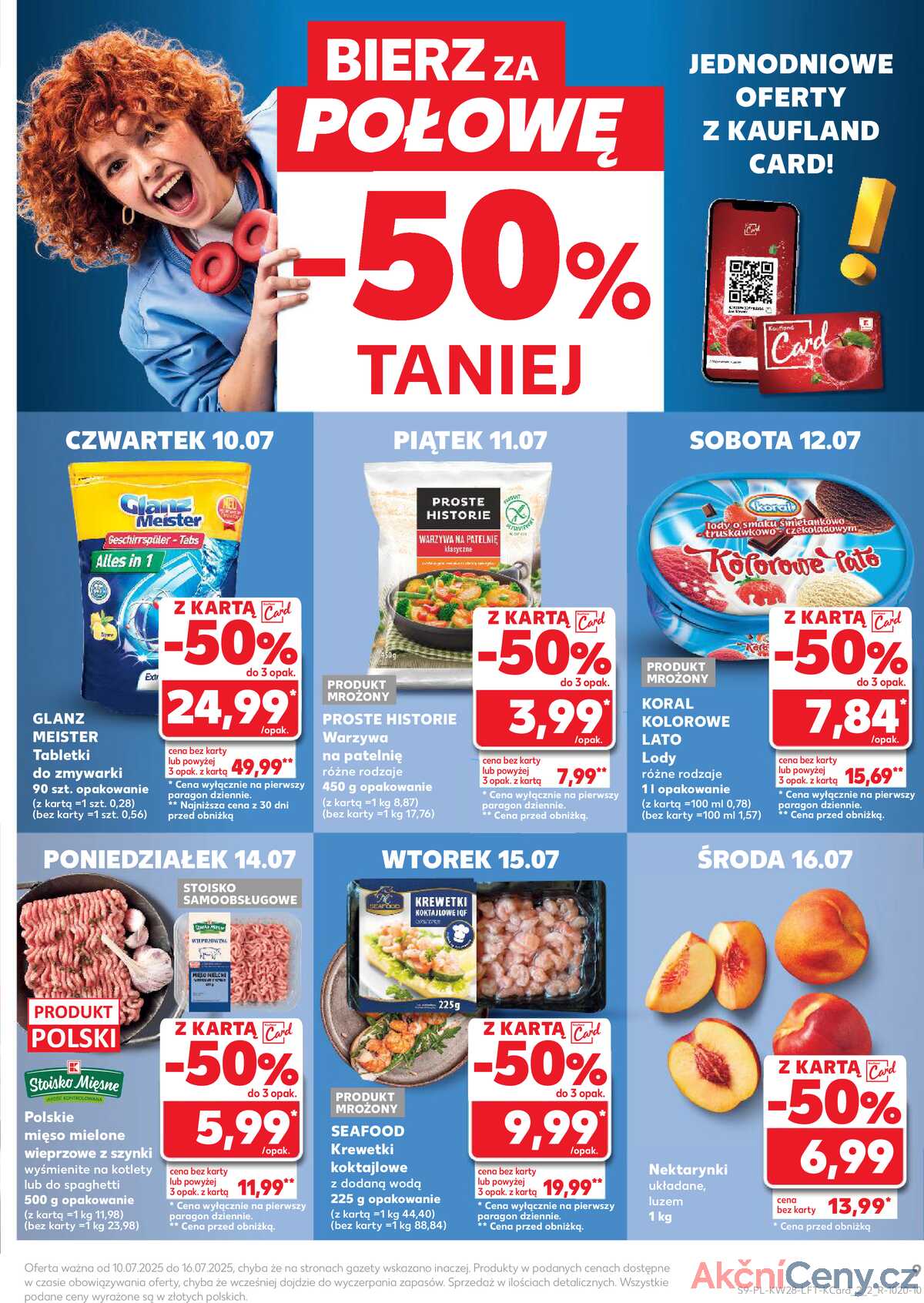Leták Kaufland Polsko 10.7.-16.7.2025 - Noviny týdne strana 9
