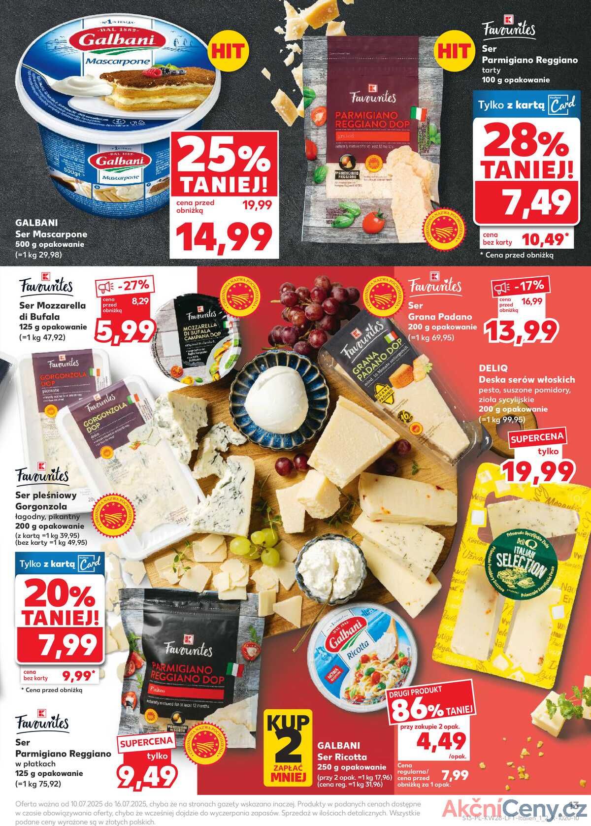 Leták Kaufland Polsko 10.7.-16.7.2025 - Noviny týdne strana 13