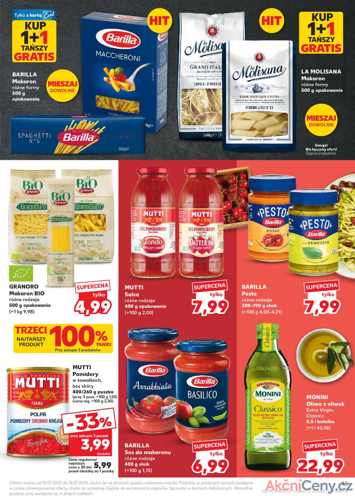 Leták Kaufland Polsko 10.7.-16.7.2025 - Noviny týdne strana 15