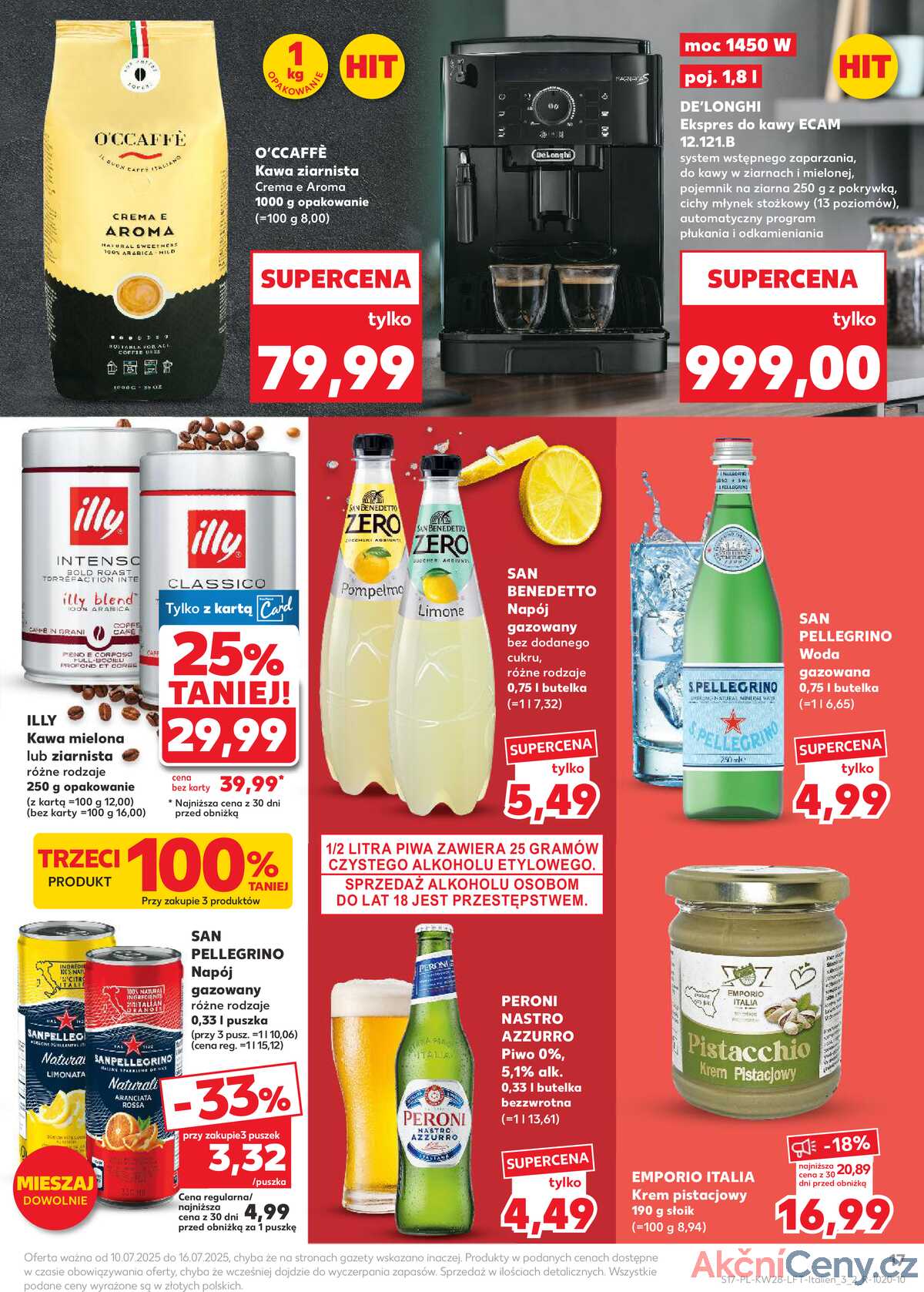 Leták Kaufland Polsko 10.7.-16.7.2025 - Noviny týdne strana 17