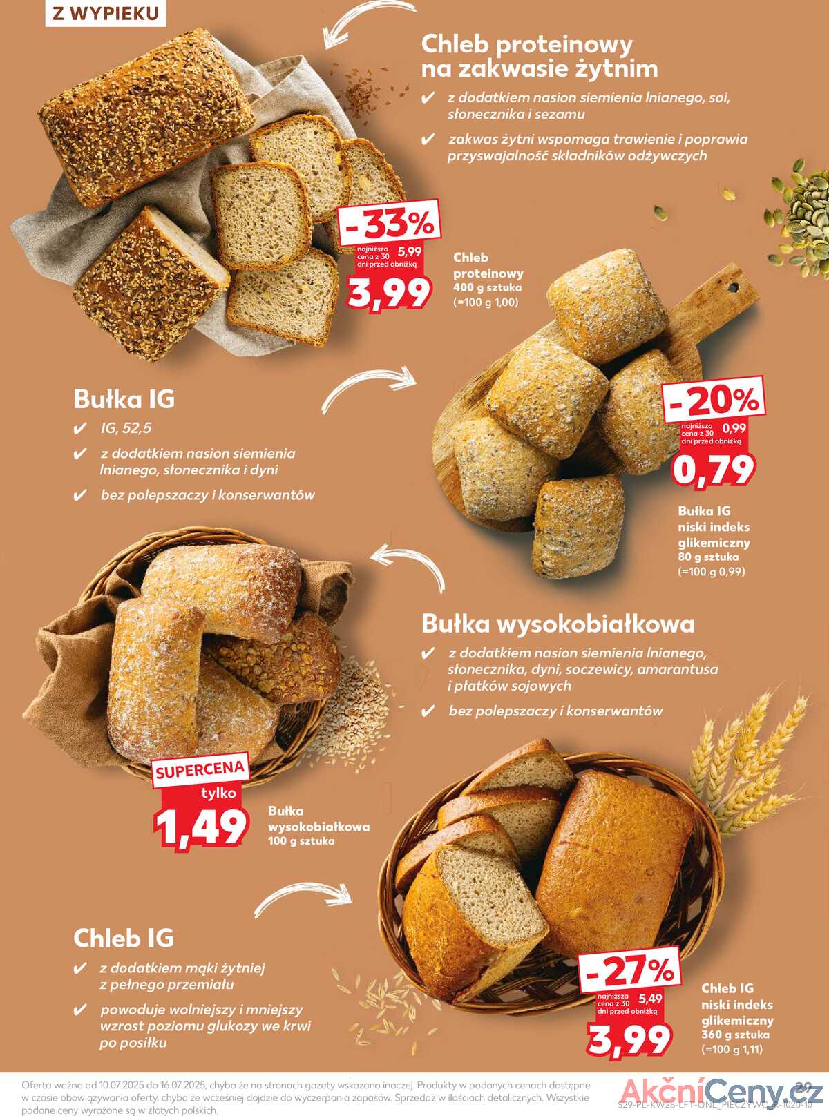 Leták Kaufland Polsko 10.7.-16.7.2025 - Noviny týdne strana 29