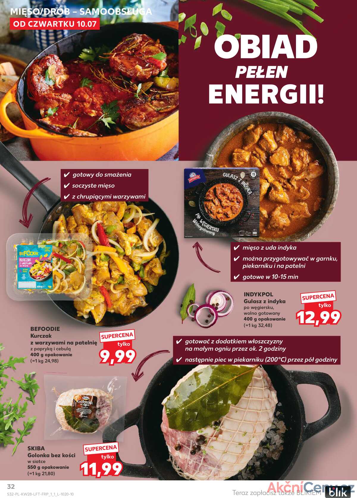 Leták Kaufland Polsko 10.7.-16.7.2025 - Noviny týdne strana 32