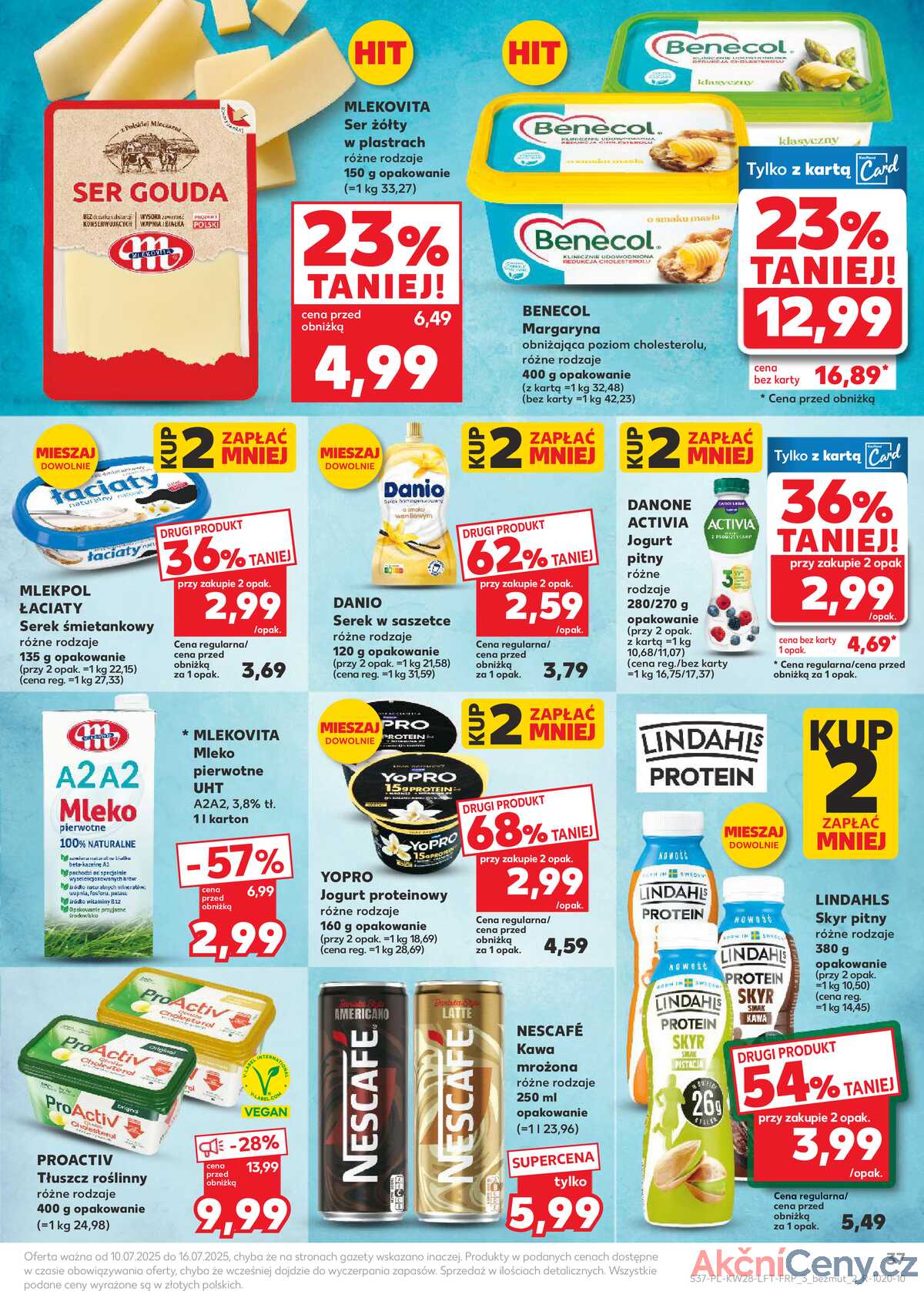 Leták Kaufland Polsko 10.7.-16.7.2025 - Noviny týdne strana 37
