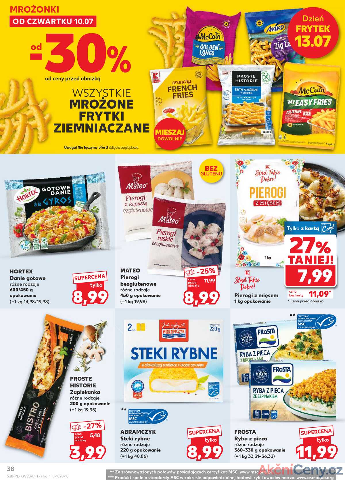 Leták Kaufland Polsko 10.7.-16.7.2025 - Noviny týdne strana 38