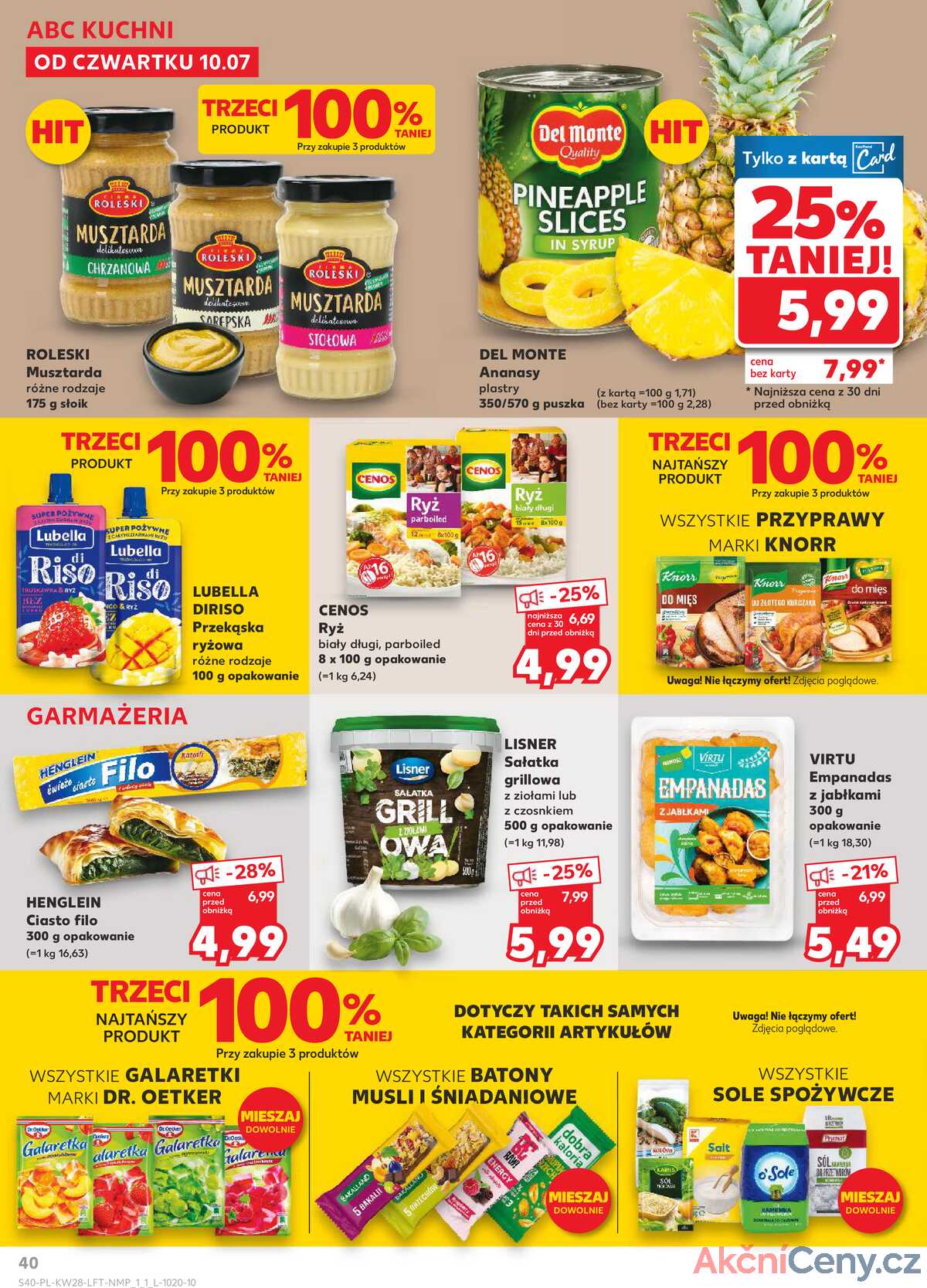 Leták Kaufland Polsko 10.7.-16.7.2025 - Noviny týdne strana 40