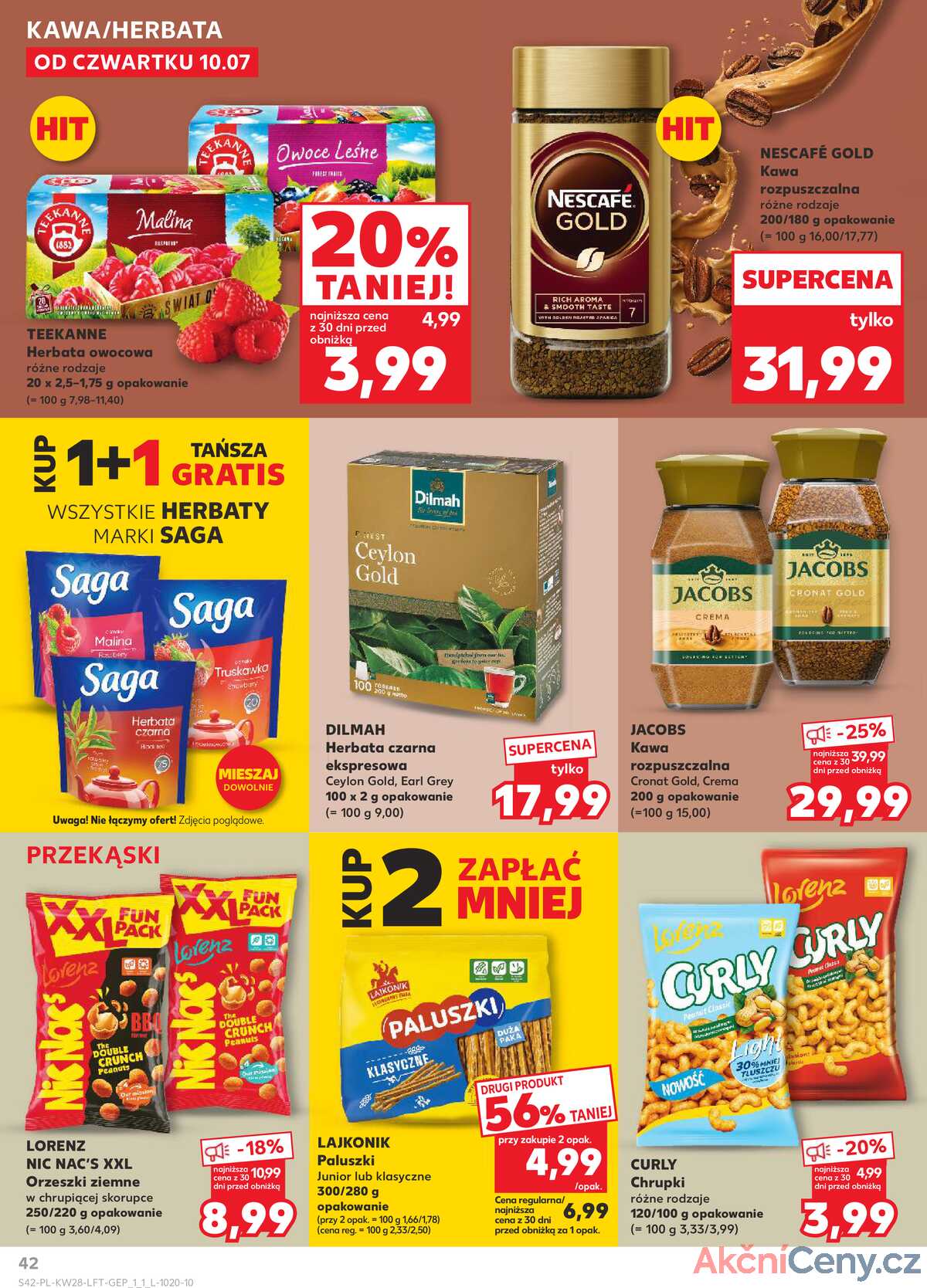 Leták Kaufland Polsko 10.7.-16.7.2025 - Noviny týdne strana 42