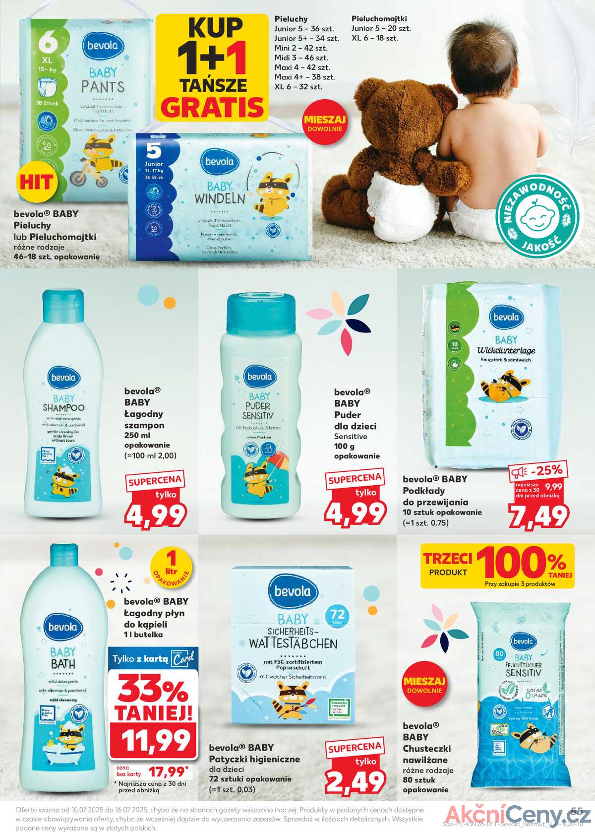 Leták Kaufland Polsko 10.7.-16.7.2025 - Noviny týdne strana 55