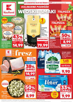 Leták Kaufland Polsko 10.7.-16.7.2025 - Noviny týdne