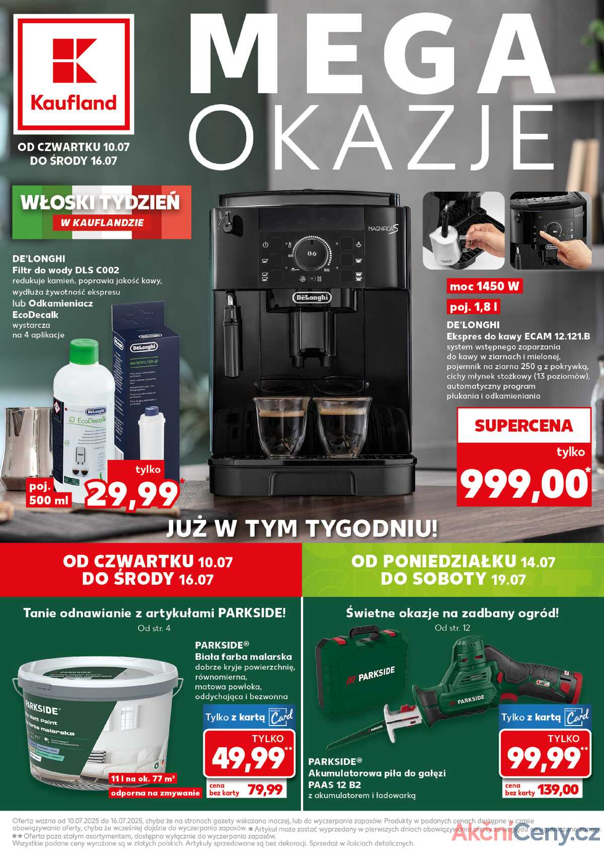 Leták Kaufland Polsko 10.7.-16.7.2025 strana 1