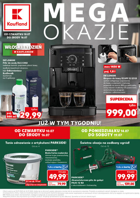 Leták Kaufland Polsko 10.7.-16.7.2025
