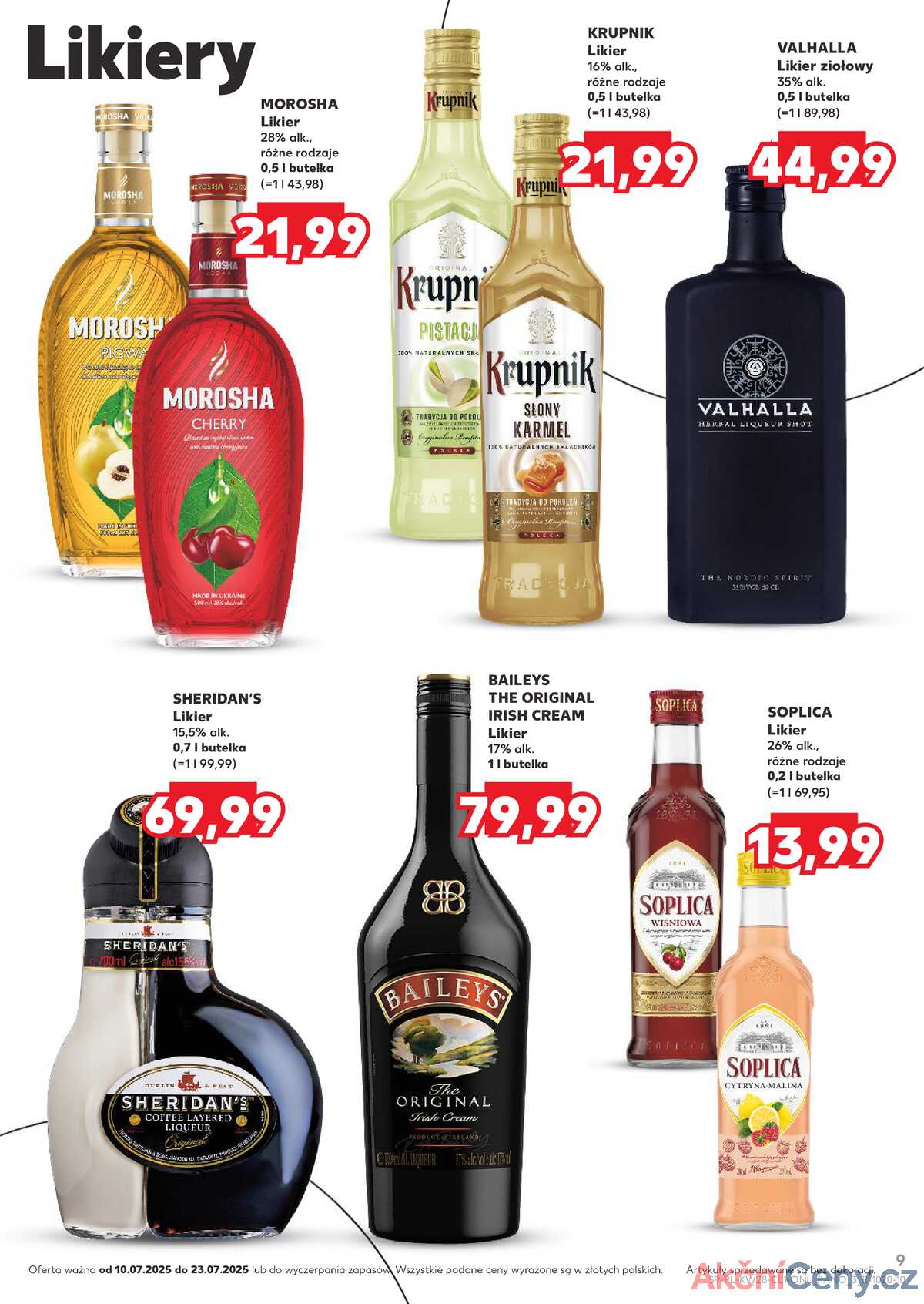 Leták Kaufland Polsko 10.7.-23.7.2025 - Bar Kaufland strana 9