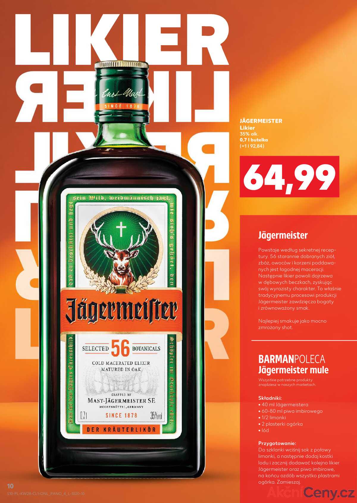 Leták Kaufland Polsko 10.7.-23.7.2025 - Bar Kaufland strana 10