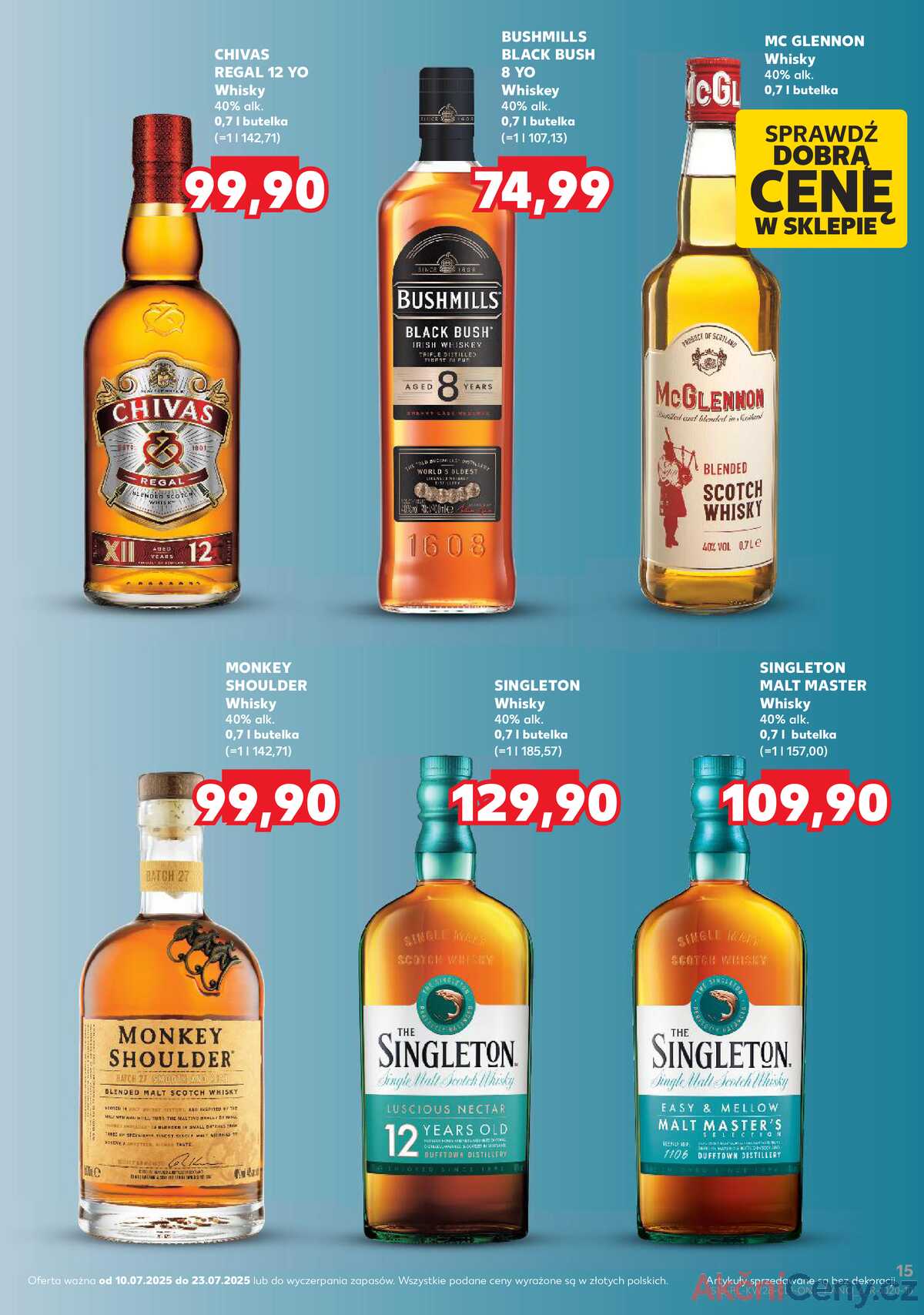 Leták Kaufland Polsko 10.7.-23.7.2025 - Bar Kaufland strana 15