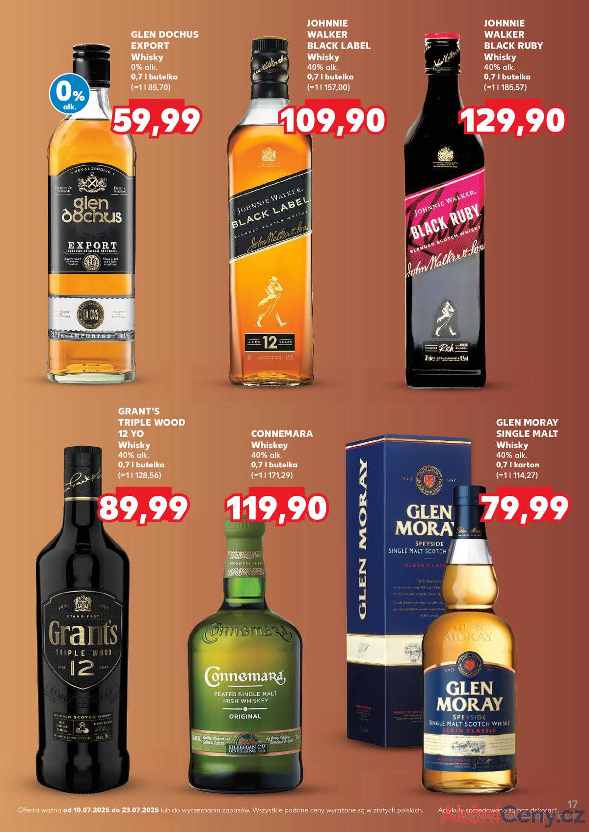 Leták Kaufland Polsko 10.7.-23.7.2025 - Bar Kaufland strana 17