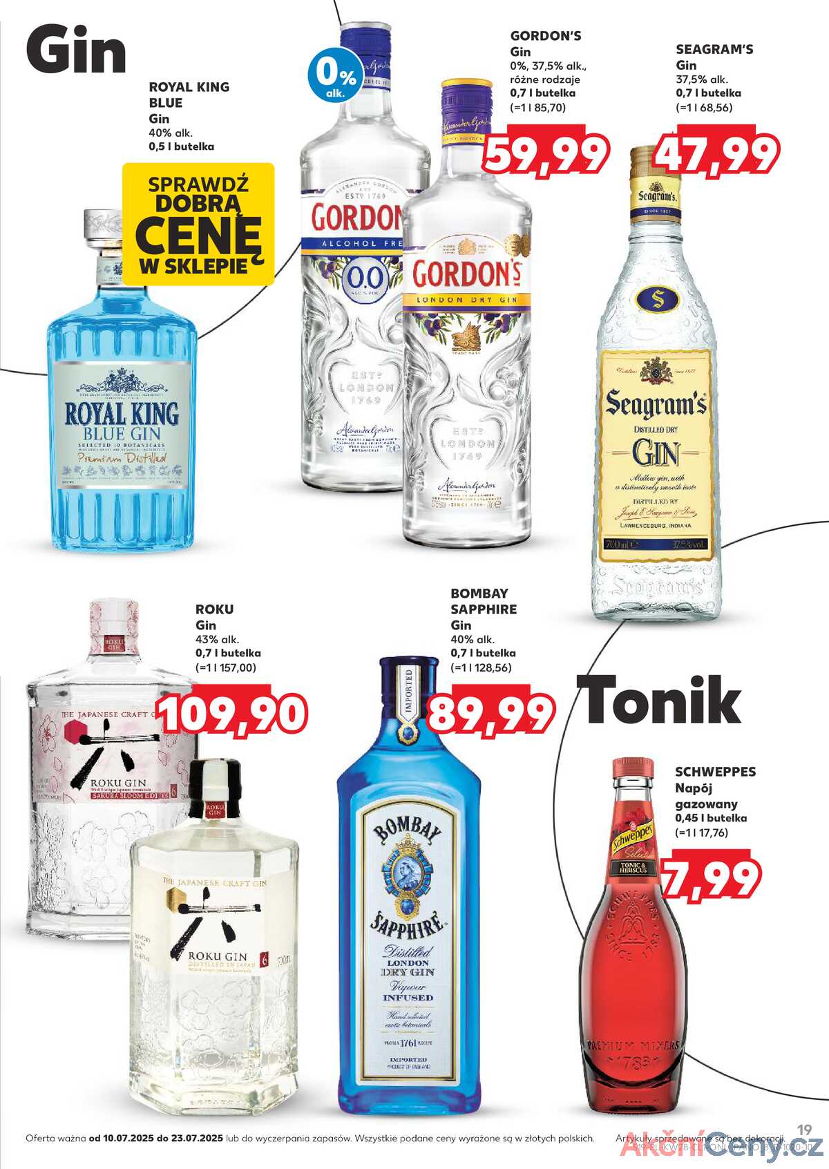 Leták Kaufland Polsko 10.7.-23.7.2025 - Bar Kaufland strana 19