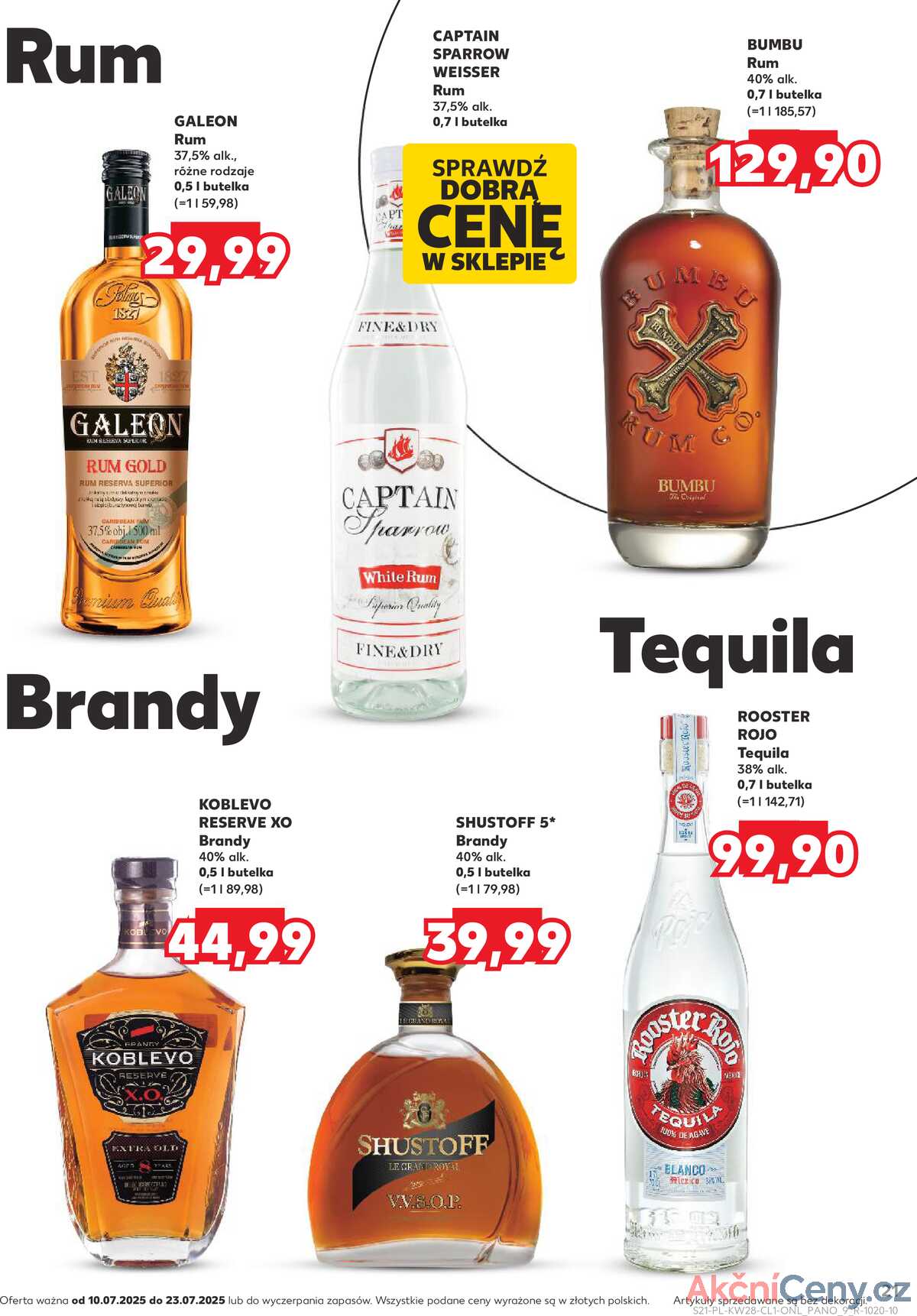 Leták Kaufland Polsko 10.7.-23.7.2025 - Bar Kaufland strana 21