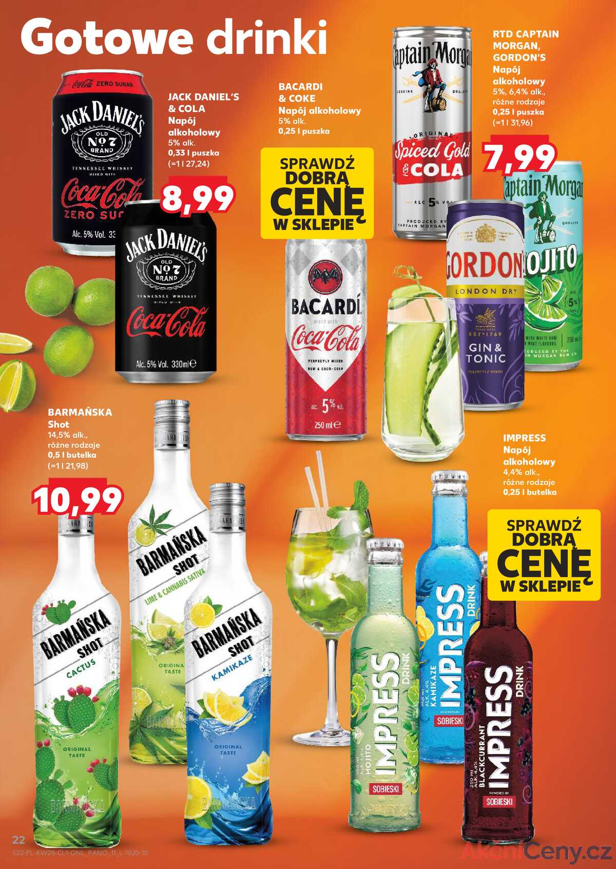 Leták Kaufland Polsko 10.7.-23.7.2025 - Bar Kaufland strana 22