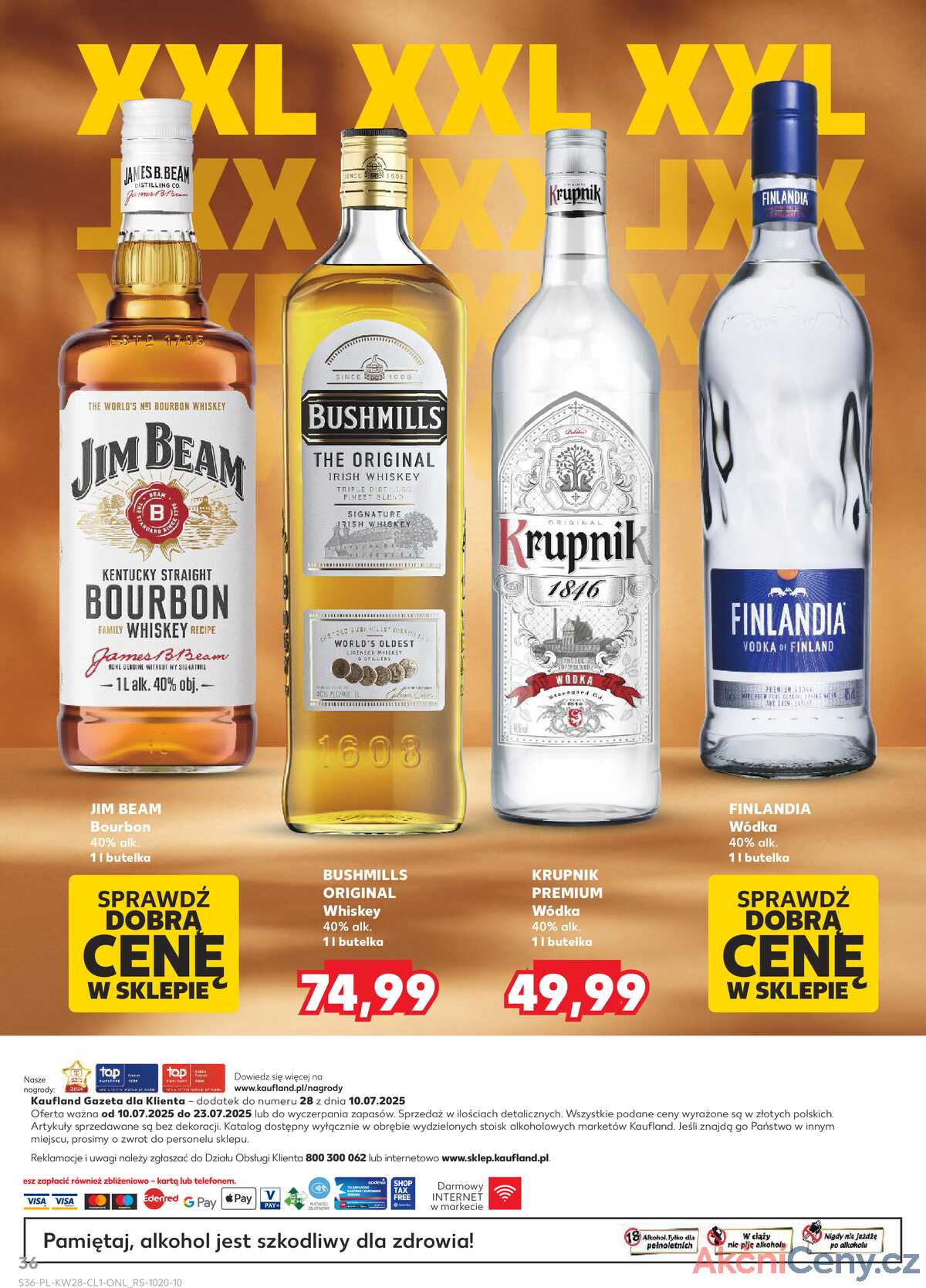Leták Kaufland Polsko 10.7.-23.7.2025 - Bar Kaufland strana 36