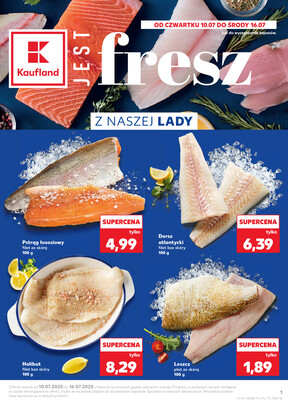 Leták Kaufland Polsko 10.7.-16.7.2025