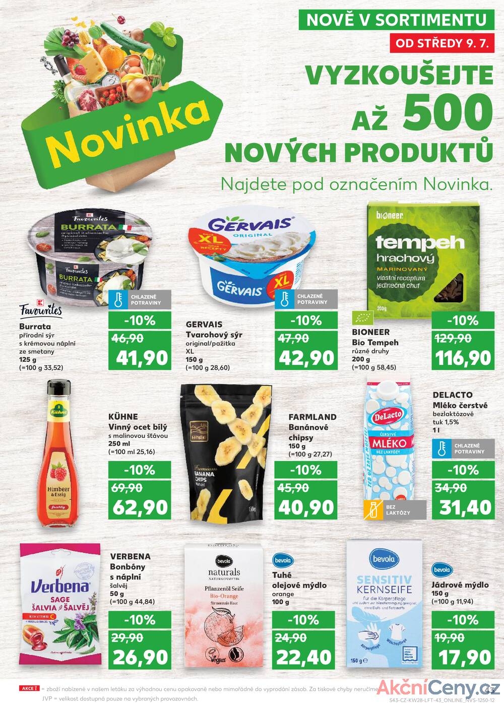 Leták Kaufland - Kaufland 9.7. - 15.7. - Kaufland - Brno - Židenice - strana 43