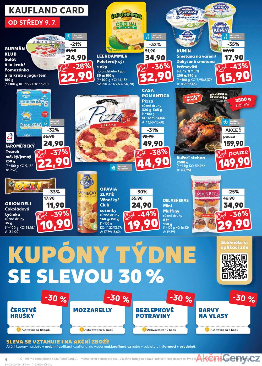 Leták Kaufland - Kaufland 9.7. - 15.7. - Kaufland - Brno - Ponava - strana 4