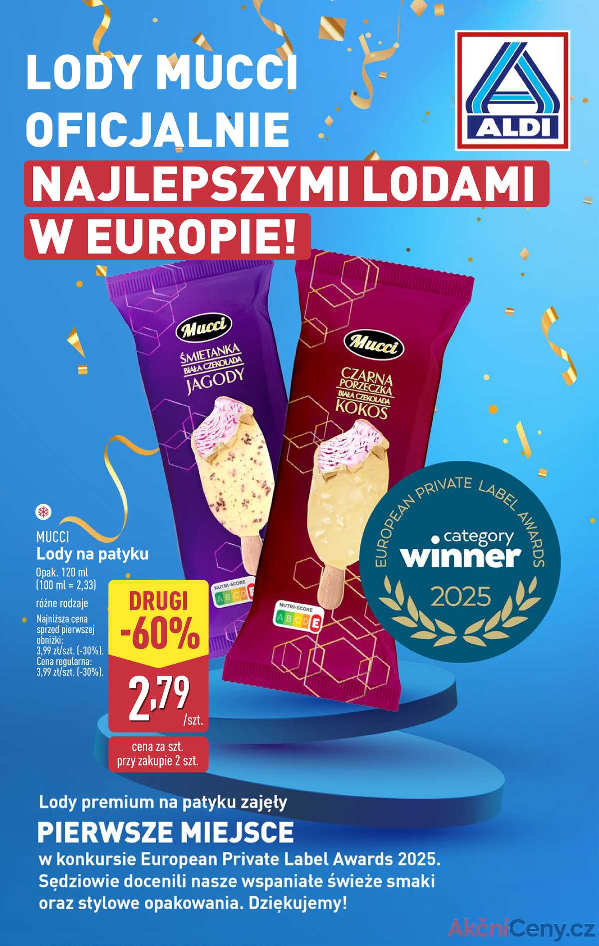 Leták Aldi Polsko 14.7.-19.7.2025 - Zmrzlinová závrať strana 5