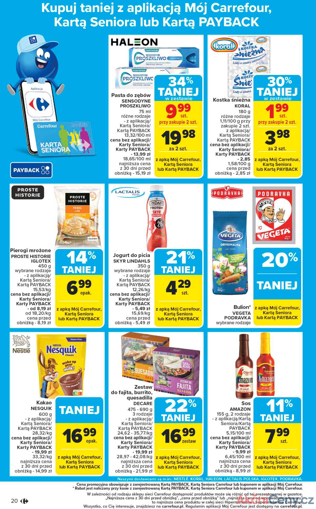 Leták Carrefour Polsko 7.7.-19.7.2025 - Trh od pondělí strana 22