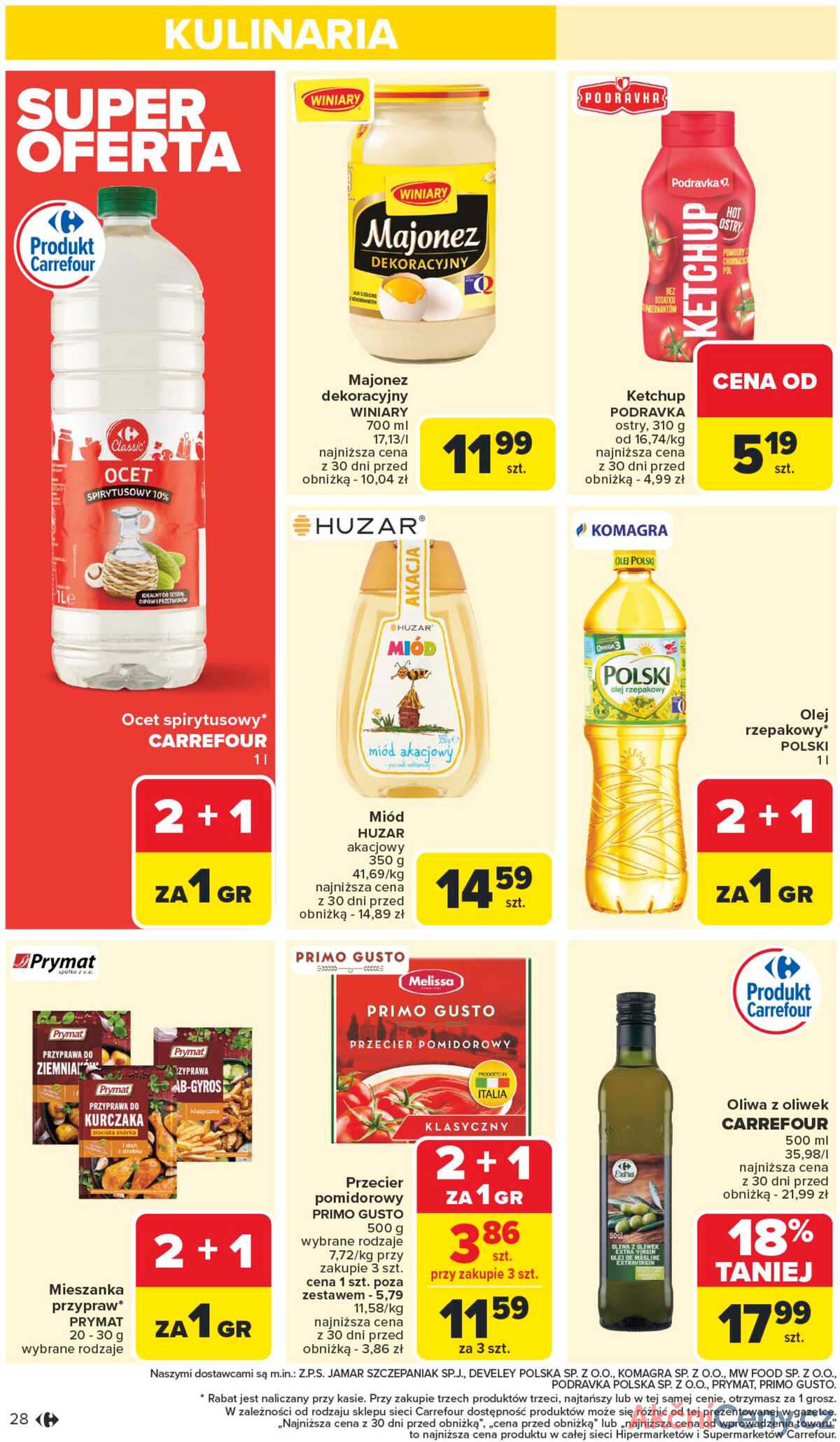 Leták Carrefour Polsko 7.7.-19.7.2025 - Trh od pondělí strana 30