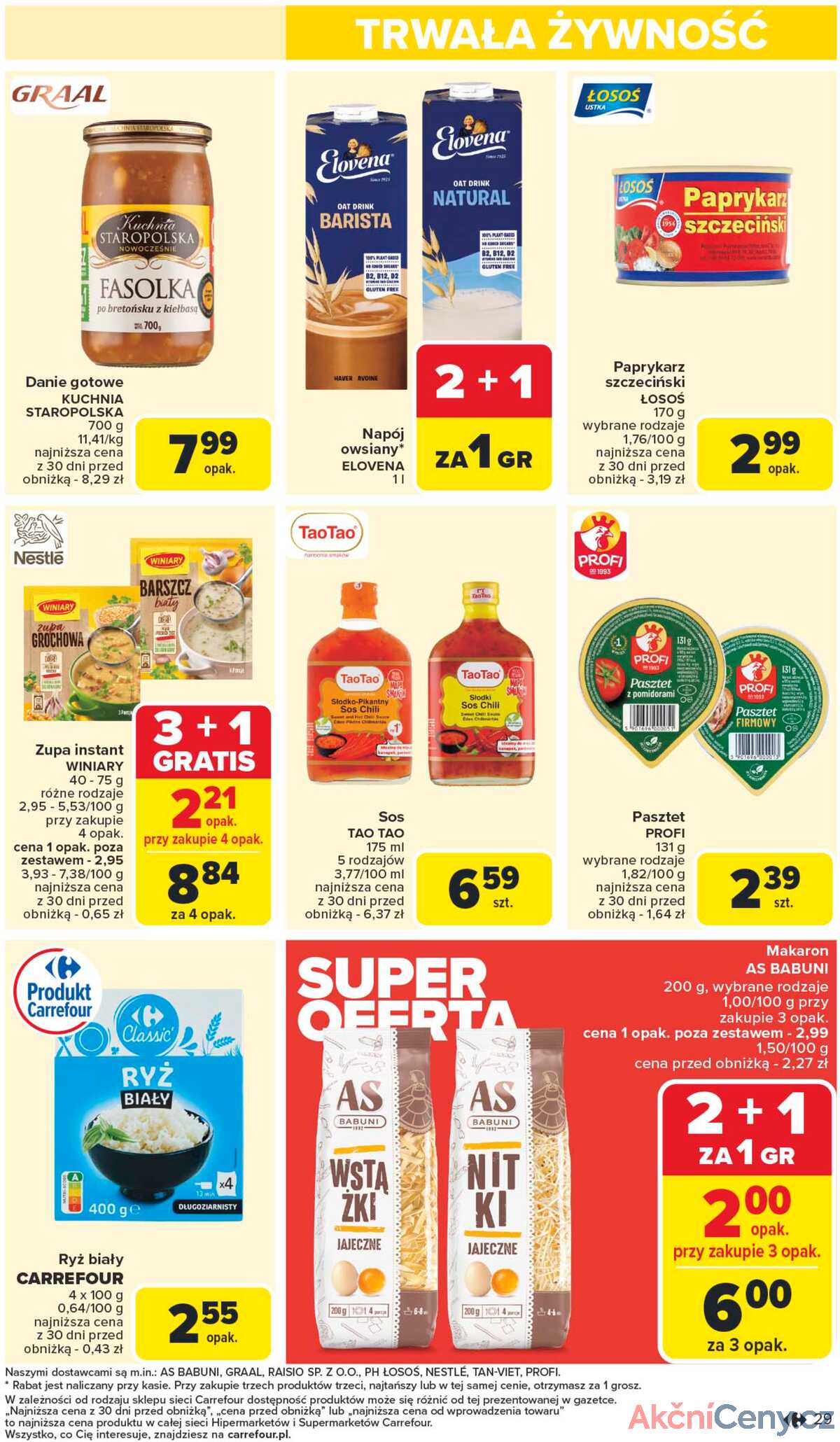 Leták Carrefour Polsko 7.7.-19.7.2025 - Trh od pondělí strana 31