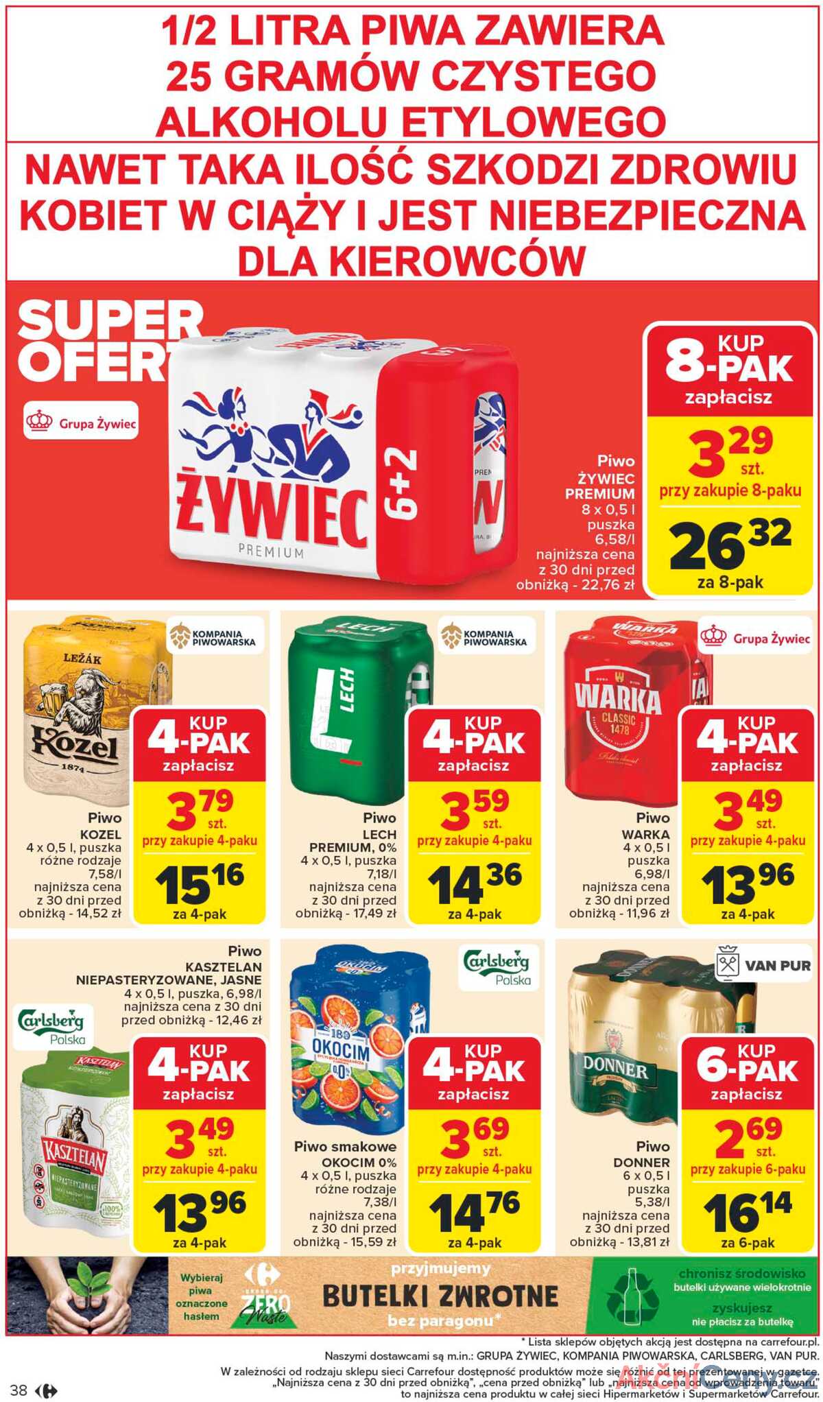 Leták Carrefour Polsko 7.7.-19.7.2025 - Trh od pondělí strana 40