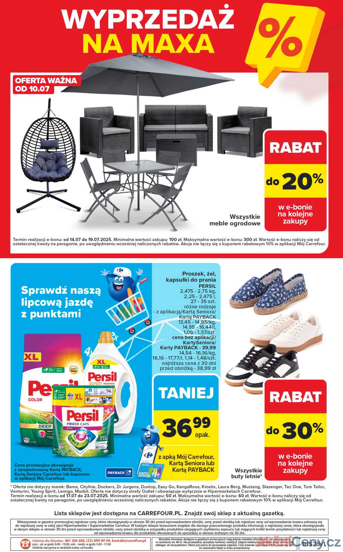 Leták Carrefour Polsko 7.7.-19.7.2025 - Trh od pondělí strana 42