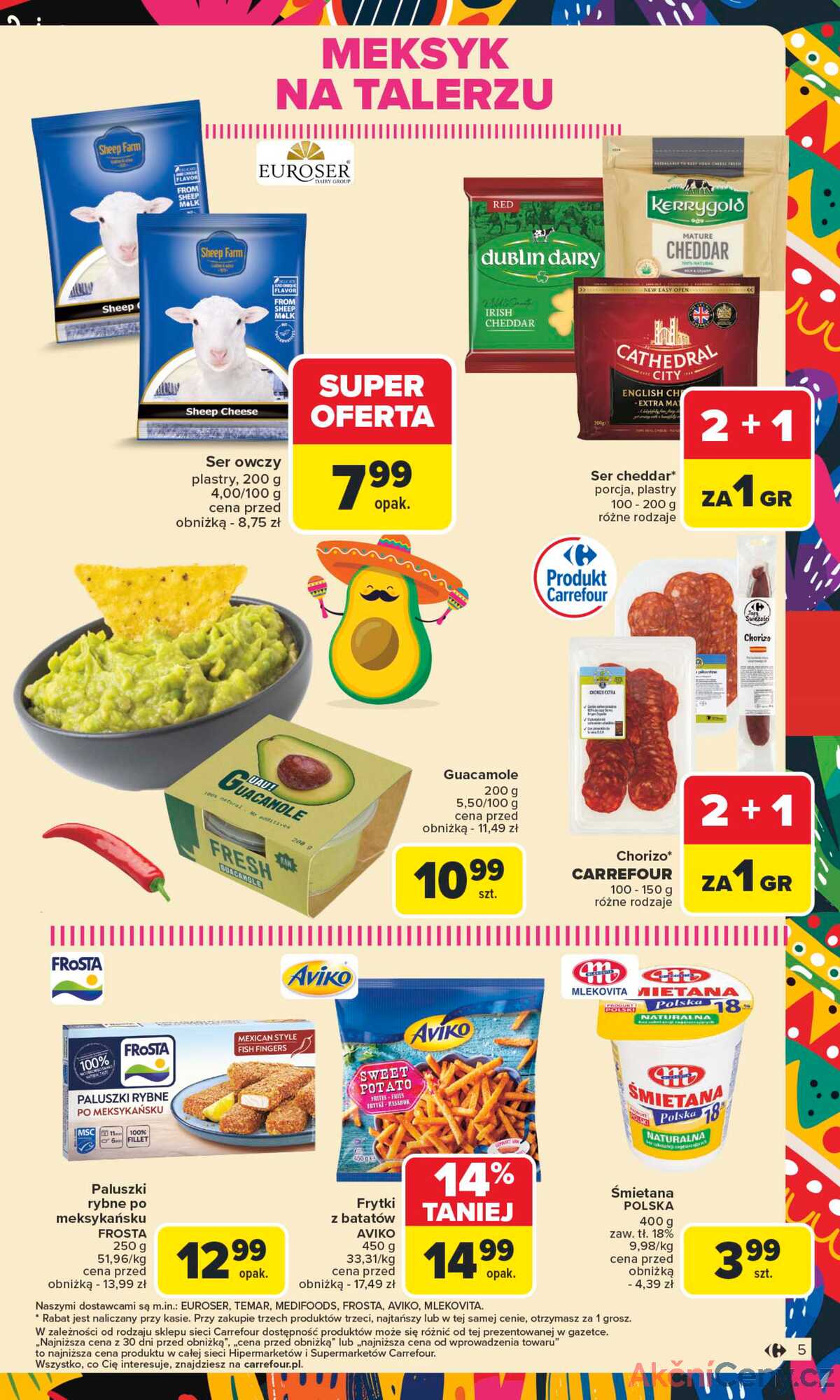 Leták Carrefour Polsko 7.7.-19.7.2025 - Mexická kuchyně strana 5
