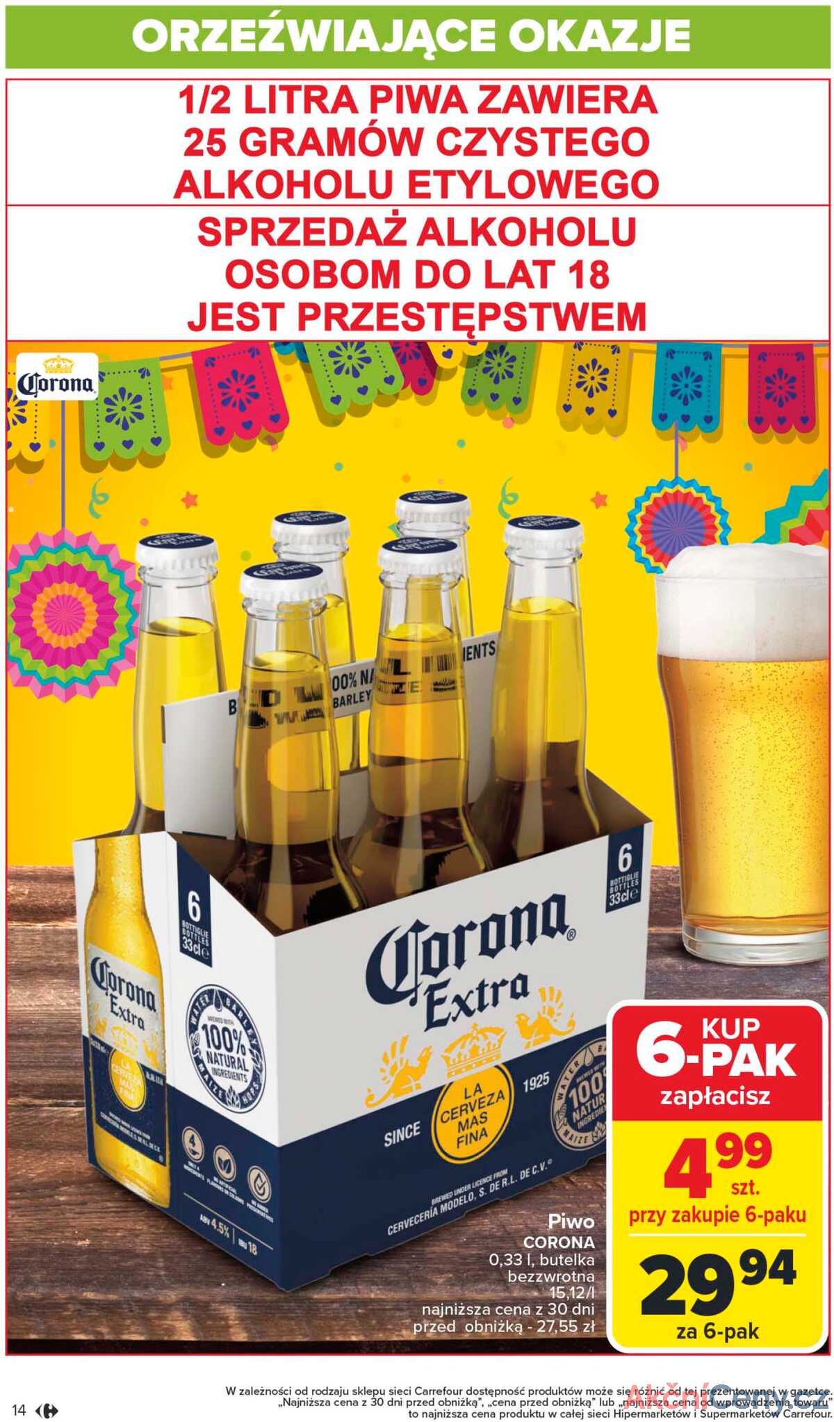 Leták Carrefour Polsko 7.7.-19.7.2025 - Mexická kuchyně strana 14