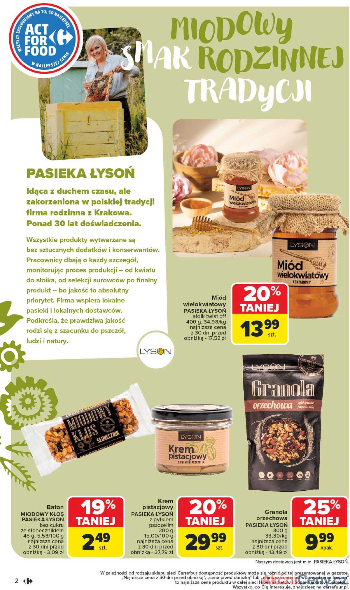 Leták Carrefour Polsko 7.7.-19.7.2025 - Nakupujeme lokálně strana 2