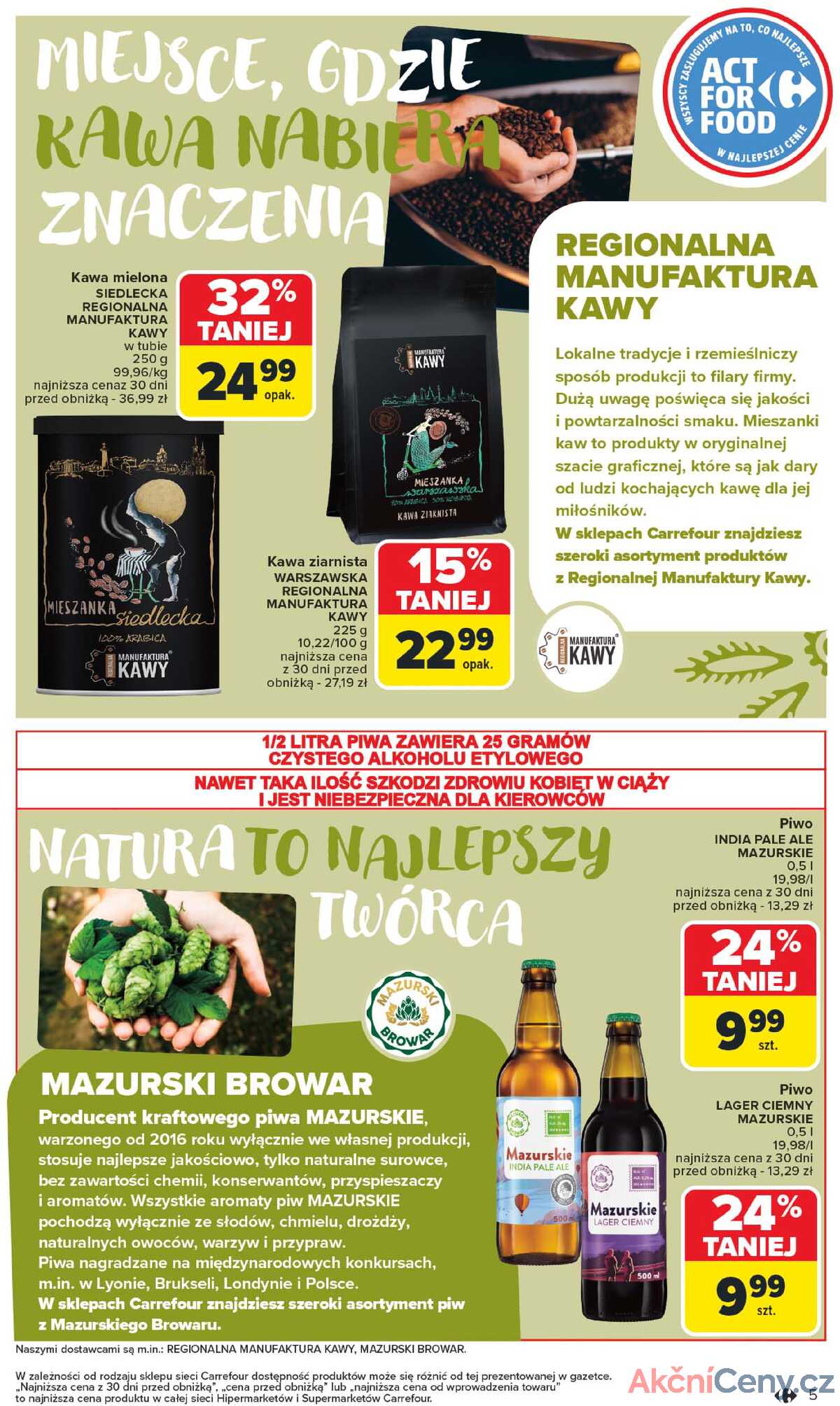 Leták Carrefour Polsko 7.7.-19.7.2025 - Nakupujeme lokálně strana 5