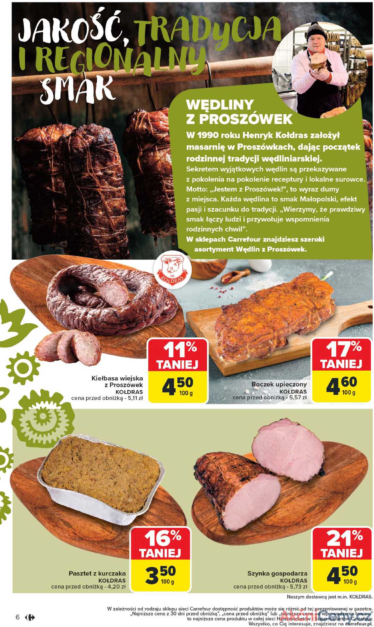 Leták Carrefour Polsko 7.7.-19.7.2025 - Nakupujeme lokálně strana 6