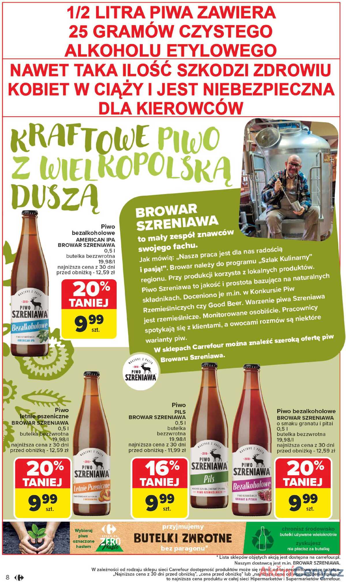 Leták Carrefour Polsko 7.7.-19.7.2025 - Nakupujeme lokálně strana 8
