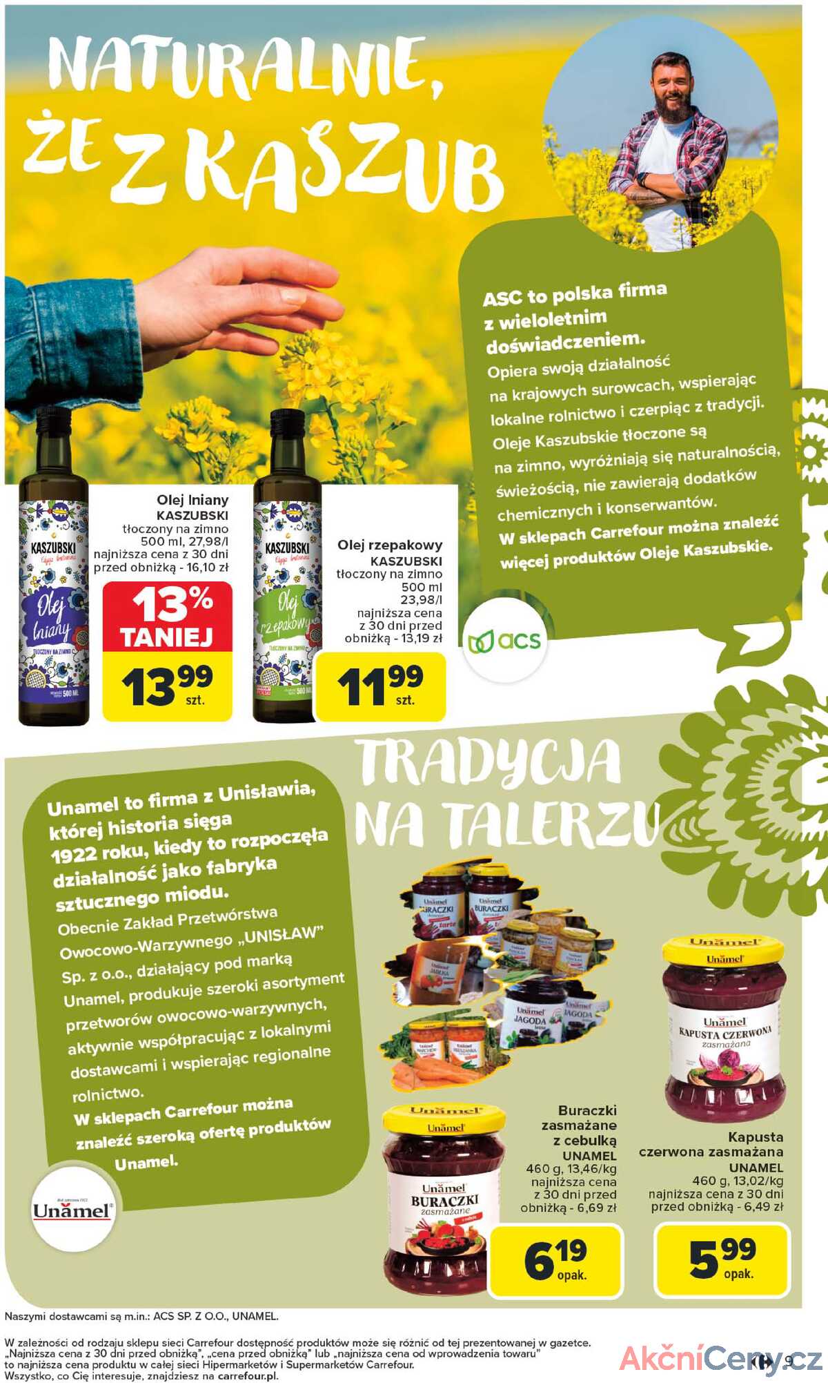 Leták Carrefour Polsko 7.7.-19.7.2025 - Nakupujeme lokálně strana 9