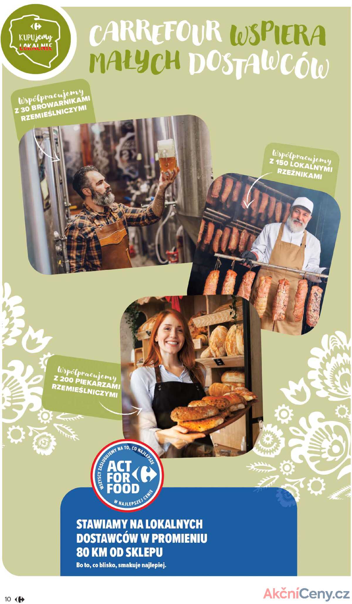 Leták Carrefour Polsko 7.7.-19.7.2025 - Nakupujeme lokálně strana 10