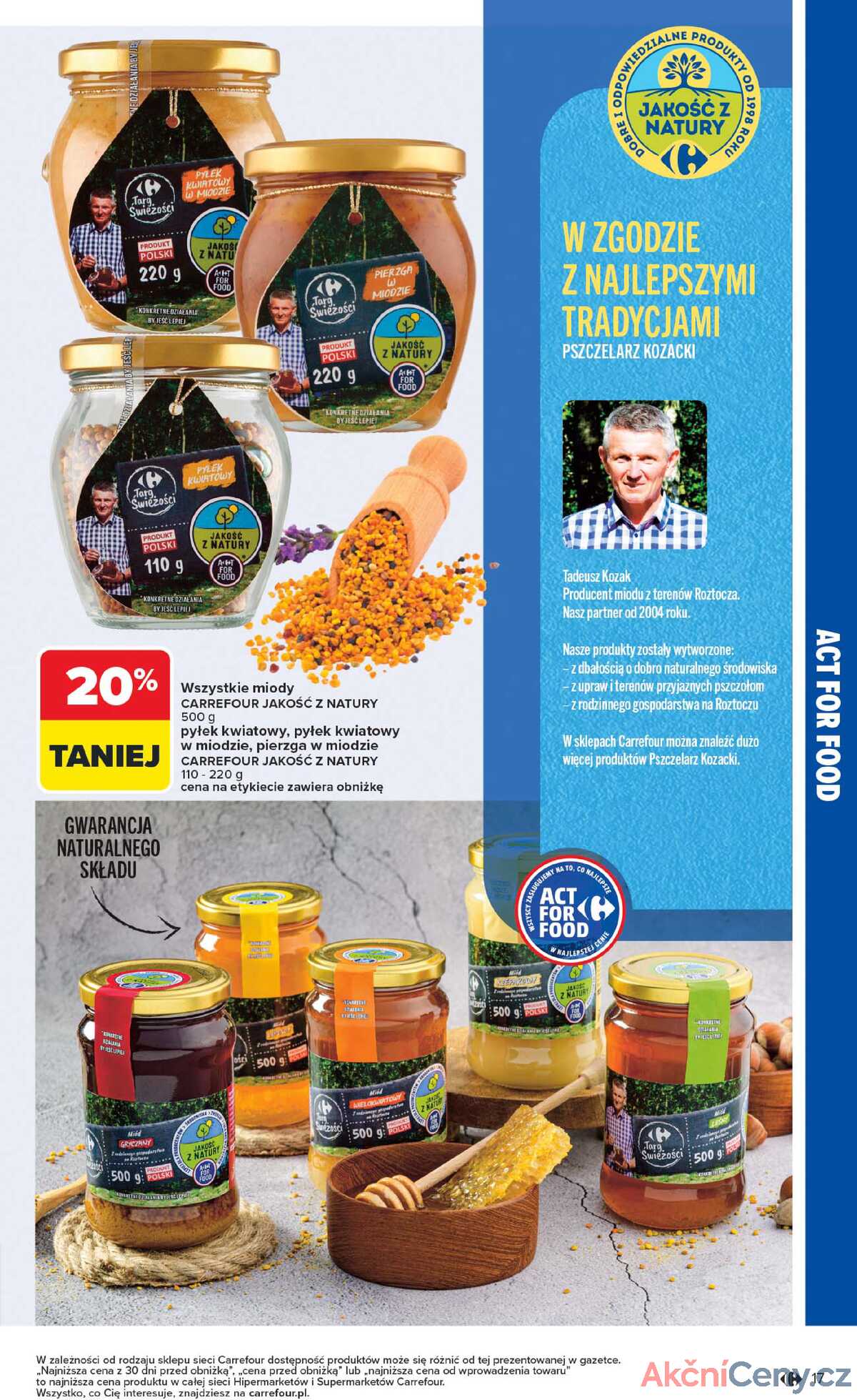Leták Carrefour Polsko 7.7.-19.7.2025 - Nakupujeme lokálně strana 17