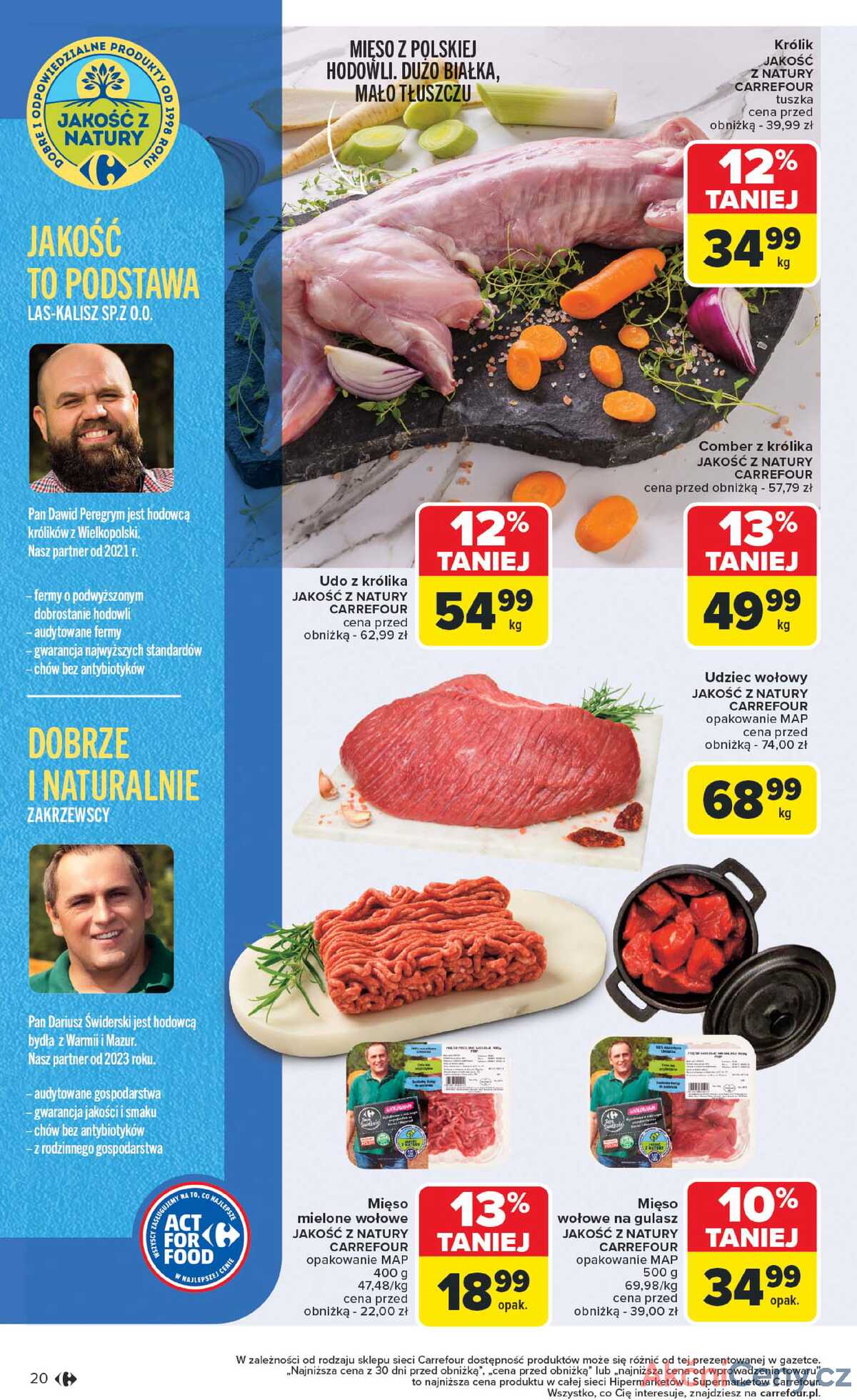 Leták Carrefour Polsko 7.7.-19.7.2025 - Nakupujeme lokálně strana 20