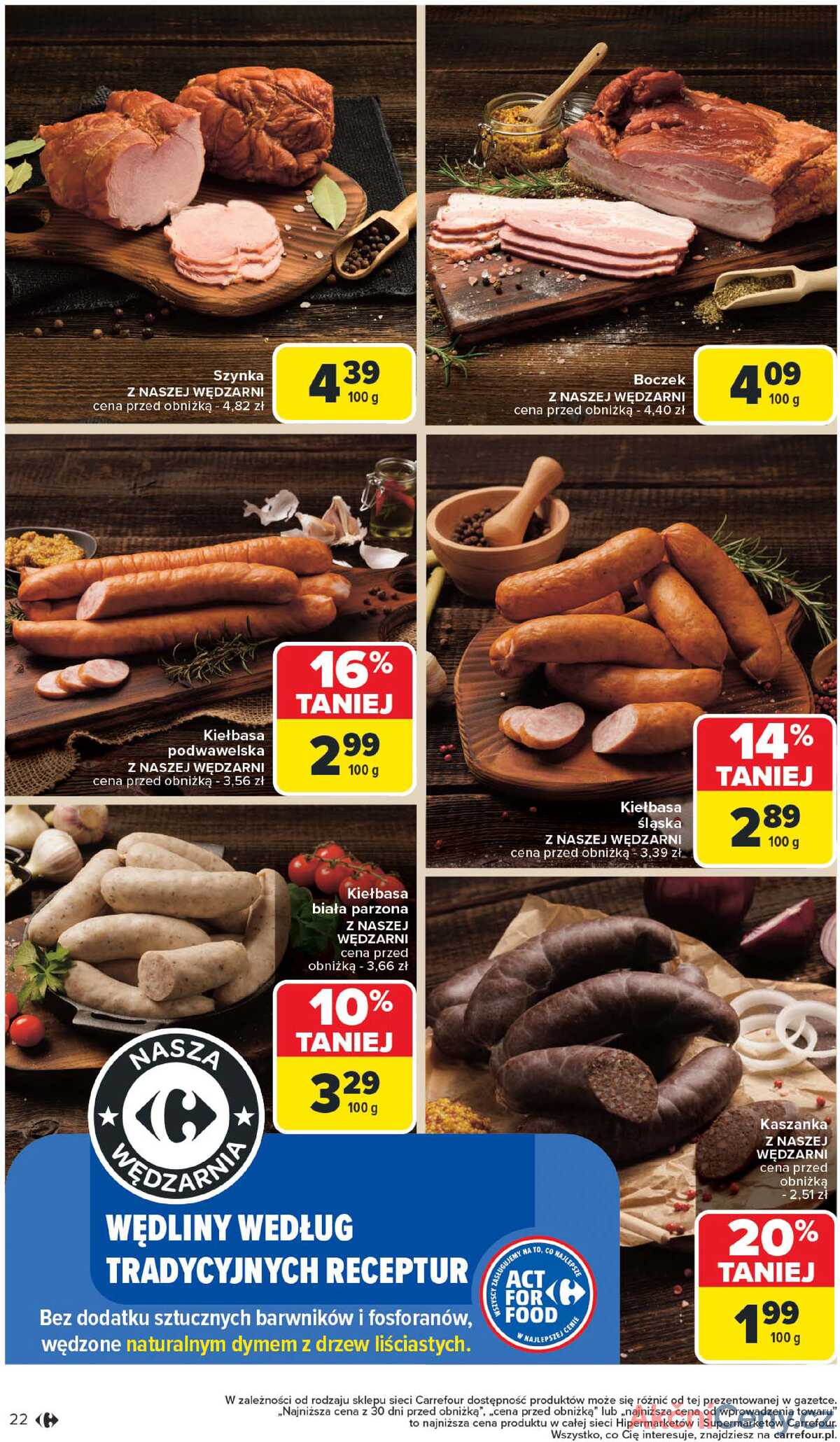 Leták Carrefour Polsko 7.7.-19.7.2025 - Nakupujeme lokálně strana 22