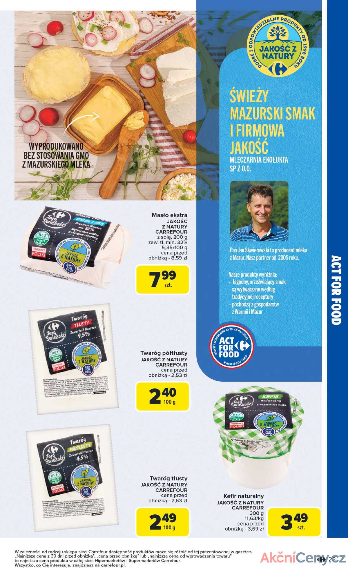 Leták Carrefour Polsko 7.7.-19.7.2025 - Nakupujeme lokálně strana 23