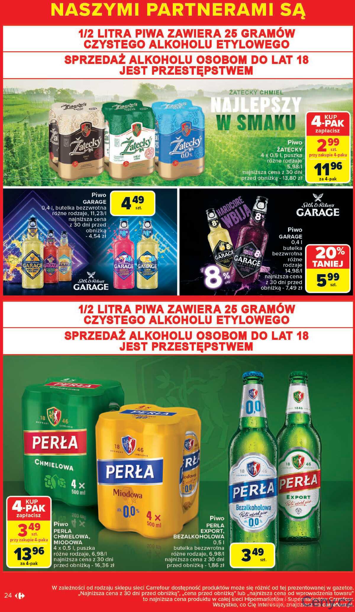 Leták Carrefour Polsko 7.7.-19.7.2025 - Značkové obchody strana 24