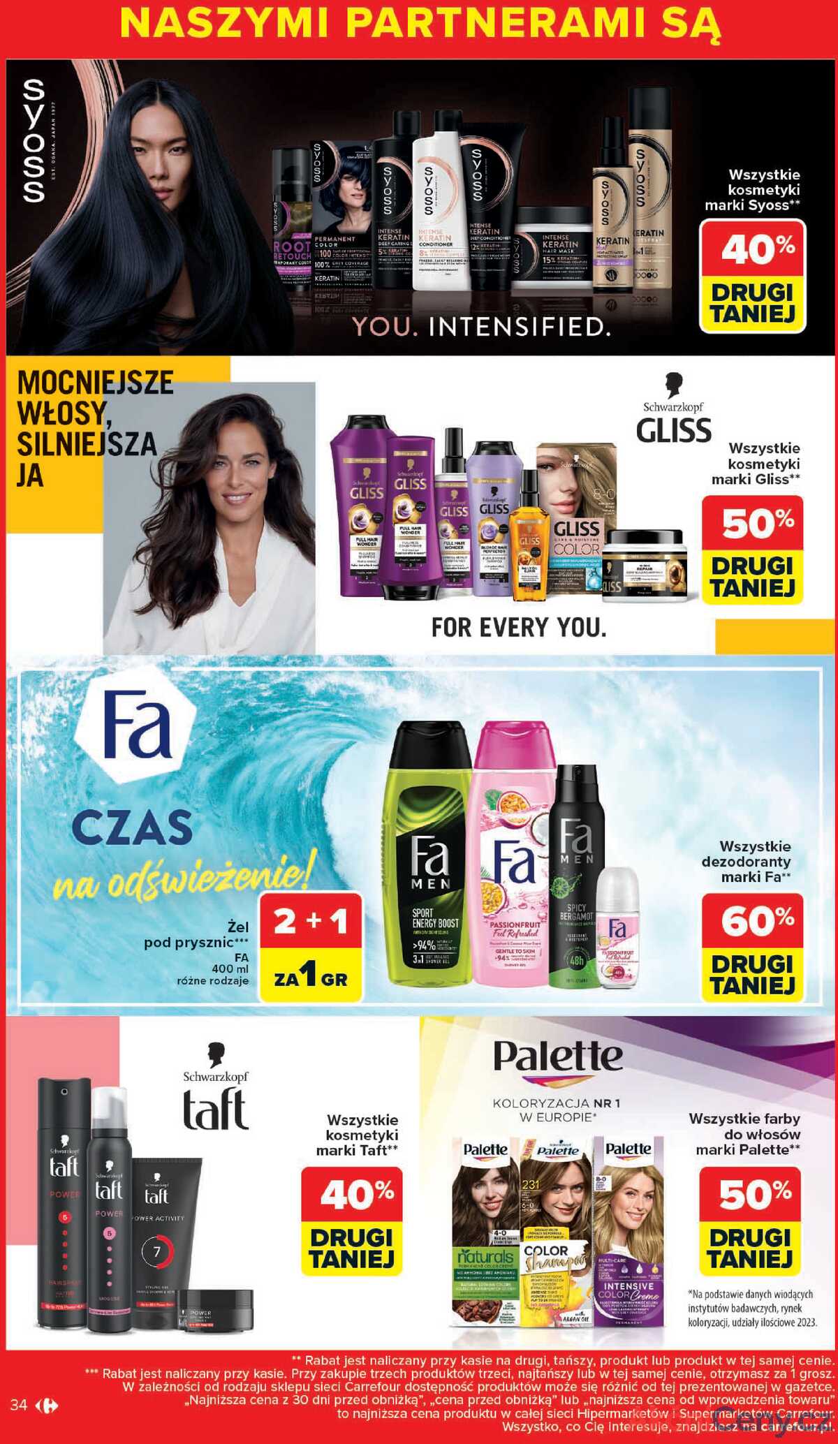 Leták Carrefour Polsko 7.7.-19.7.2025 - Značkové obchody strana 34