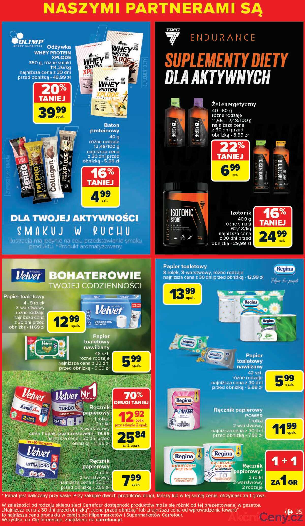 Leták Carrefour Polsko 7.7.-19.7.2025 - Značkové obchody strana 35