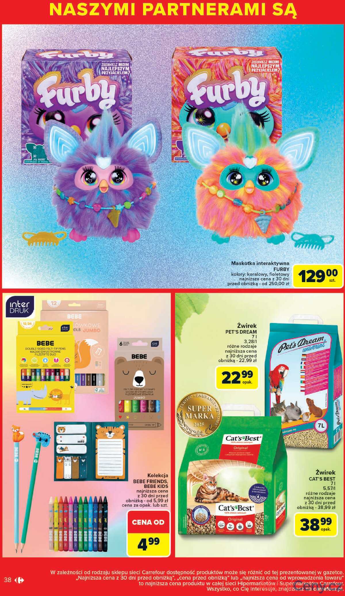 Leták Carrefour Polsko 7.7.-19.7.2025 - Značkové obchody strana 38