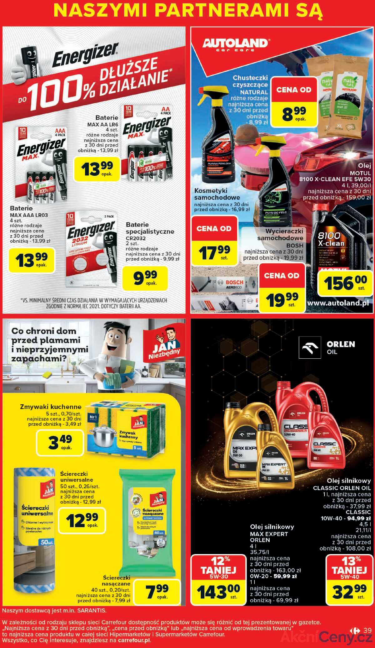 Leták Carrefour Polsko 7.7.-19.7.2025 - Značkové obchody strana 39