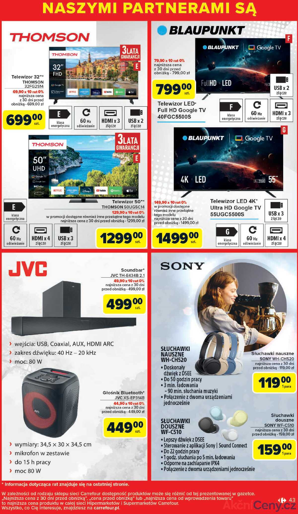 Leták Carrefour Polsko 7.7.-19.7.2025 - Značkové obchody strana 43